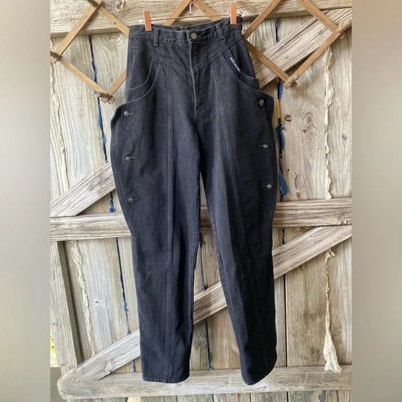 Vintage Rockies Jeans Rocky Mountain Unique Chaps Detail Vintage Bareback USA